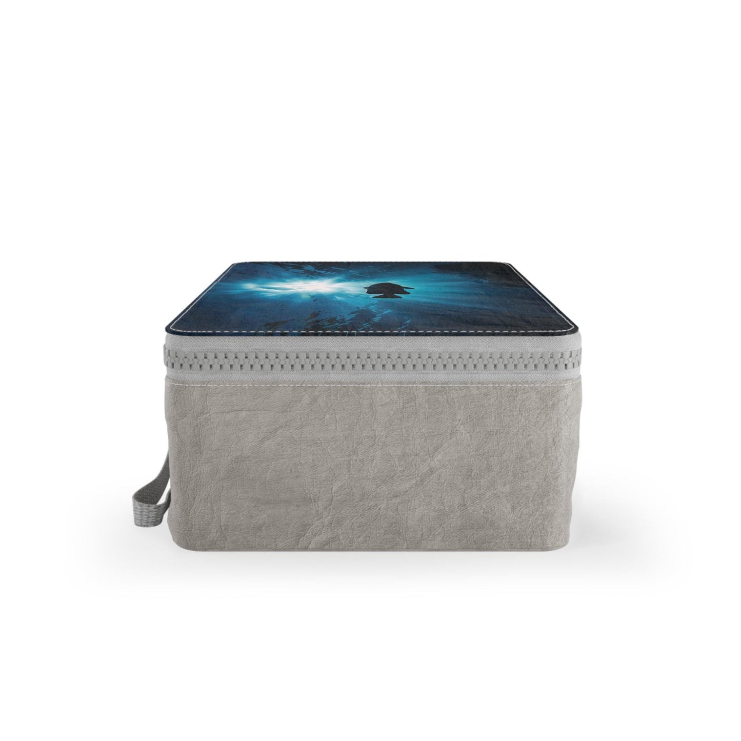 Underwater Eco Paper Lunch Box: Sea Fish Deep Blue Reusable Food Storage