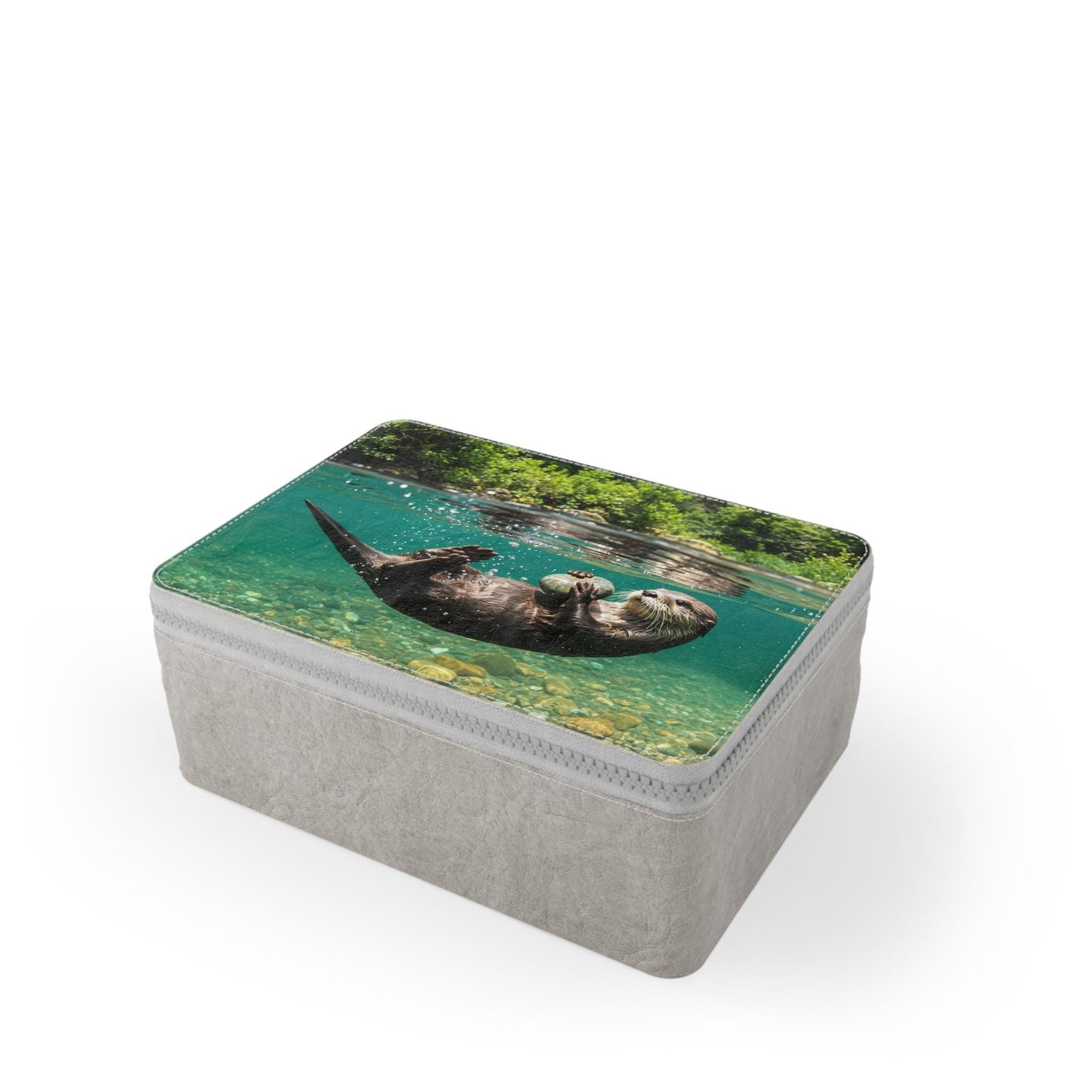 Reusable River Otter Bento Box – Eco Food Container, School Work Lunch Box