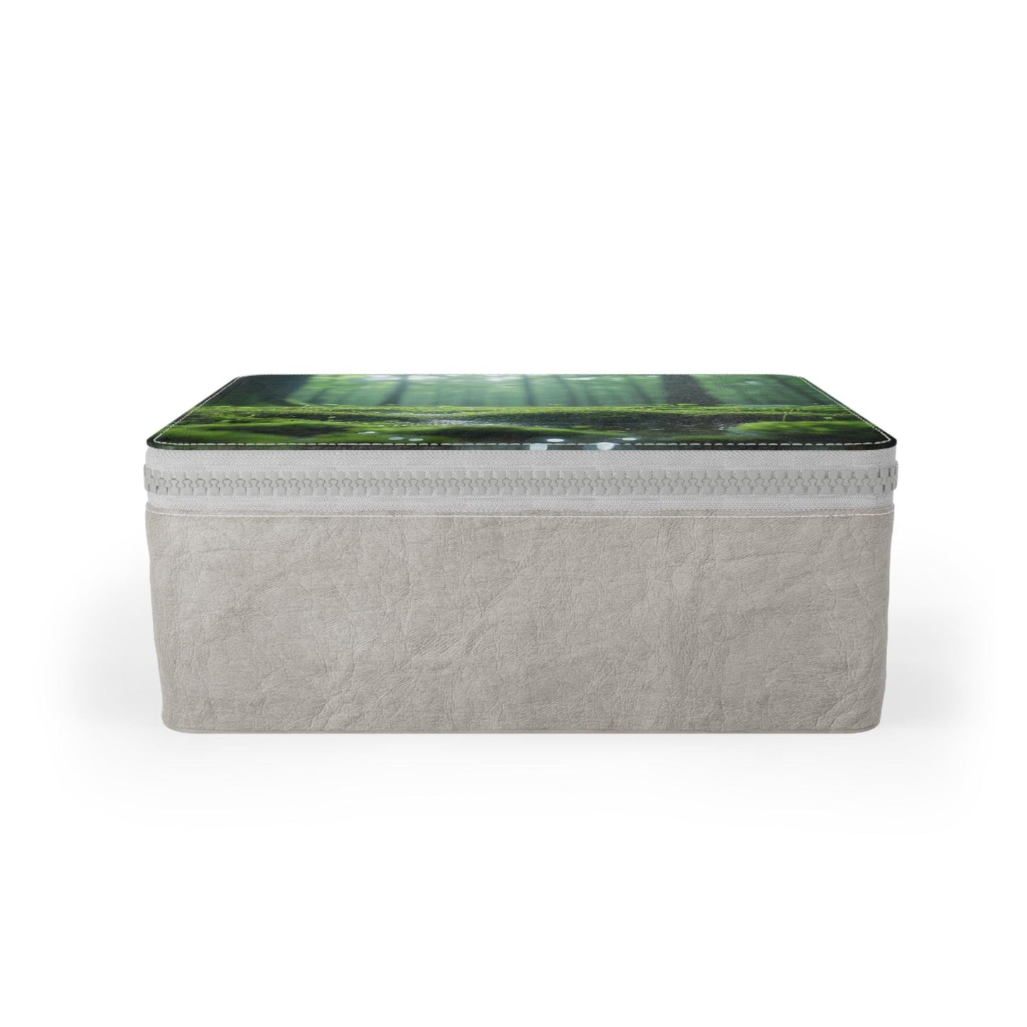 Mossy Forest Paper Lunch Box: Reusable Woodland Eco-Friendly Food Storage