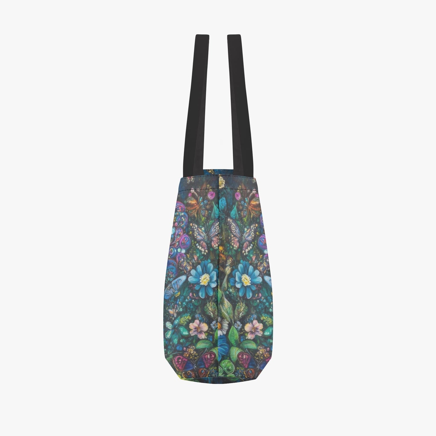 XL Dark Academia Butterfly Tote Bag – Enchanted Forest Shopper Market Bag