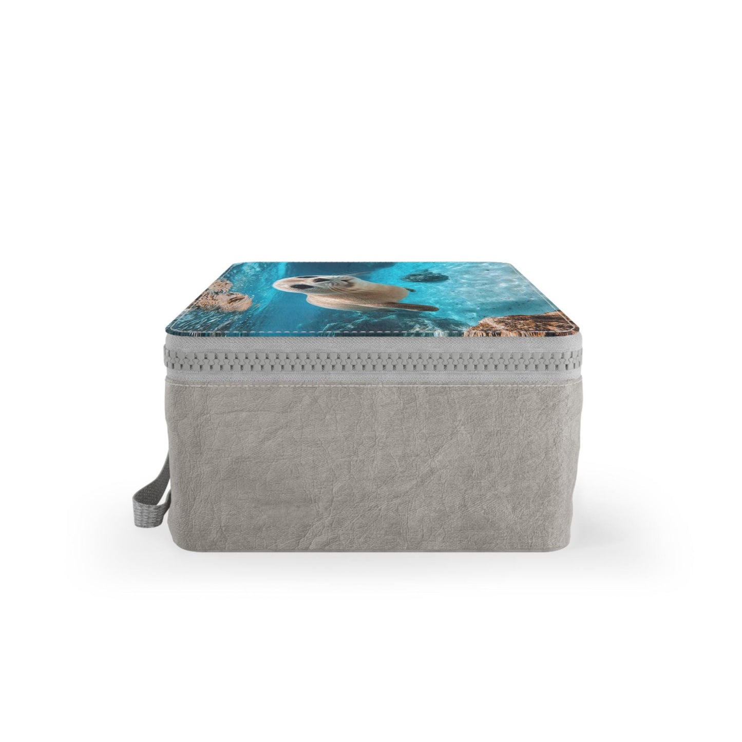 Eco-Friendly Baby Seal Paper Lunch Bag: Reusable Vegan Food Storage