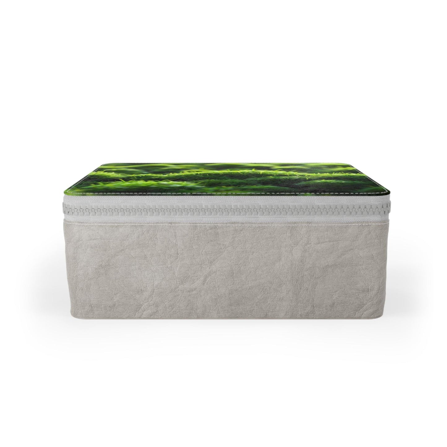 Mossy Forest Floor Paper Lunch Box: Reusable School Work Picnic Travel Food Bag