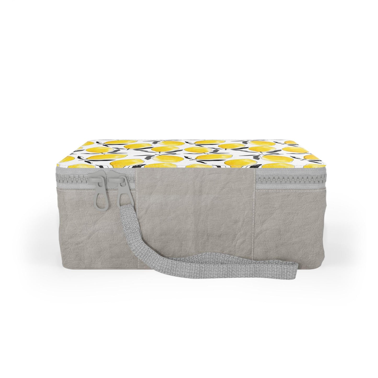 60s Retro Lemon Paper Lunch Box: Reusable Food Bag Sustainable Living