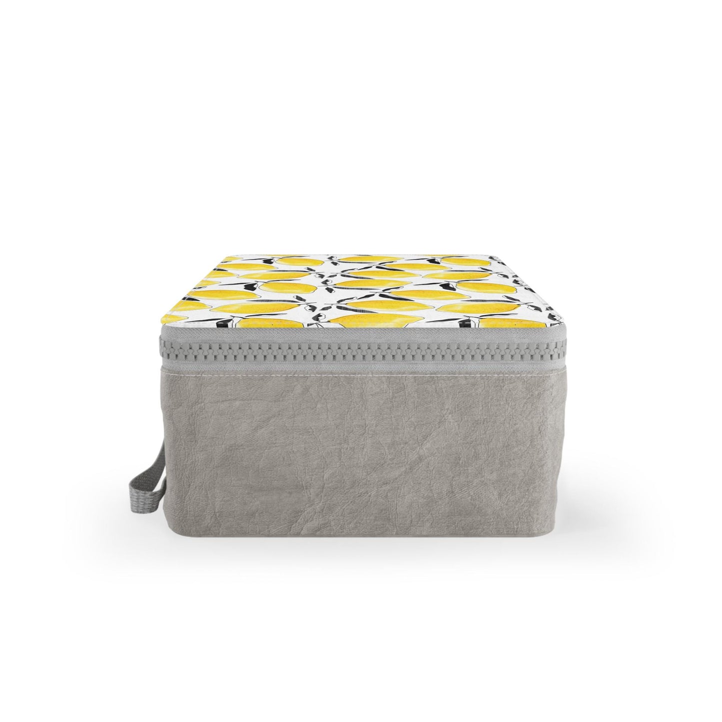 60s Retro Lemon Paper Lunch Box: Reusable Food Bag Sustainable Living