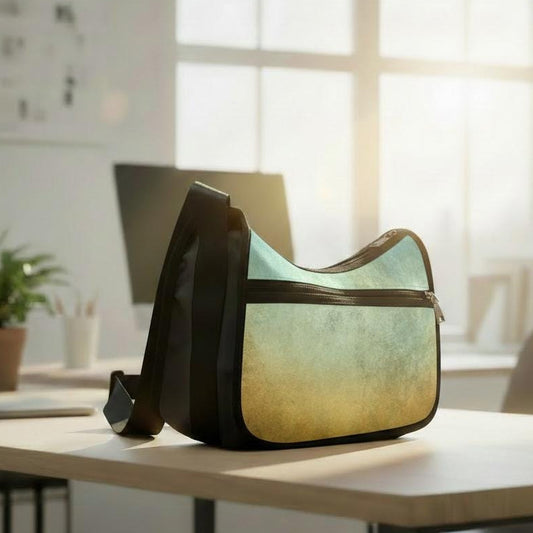 Earthy Tones Ombré Hobo Shoulder Bag – Vintage Boho Crossbody Bag