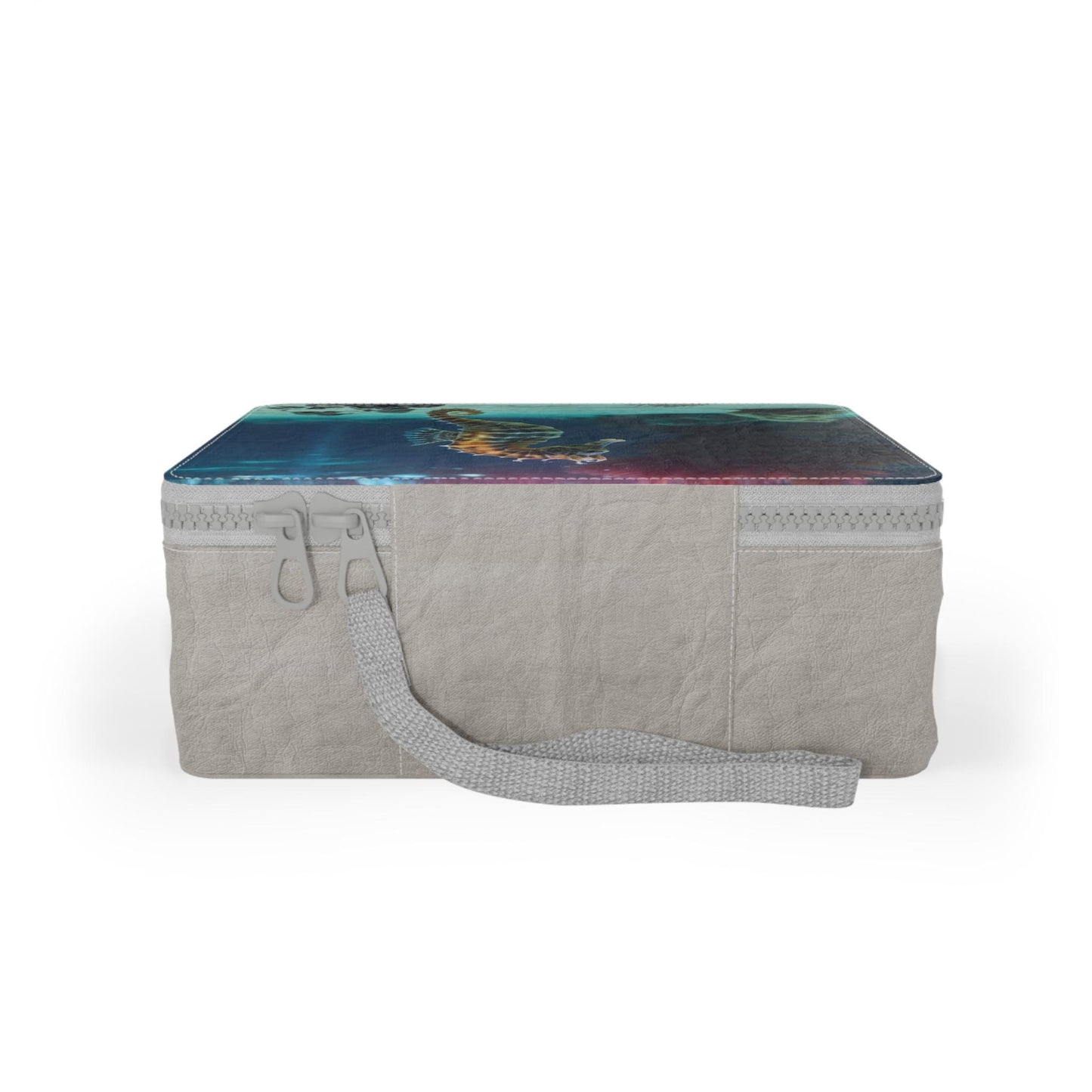 Sea Horse Paper Lunch Bag: Reusable Eco-Friendly Food Storage