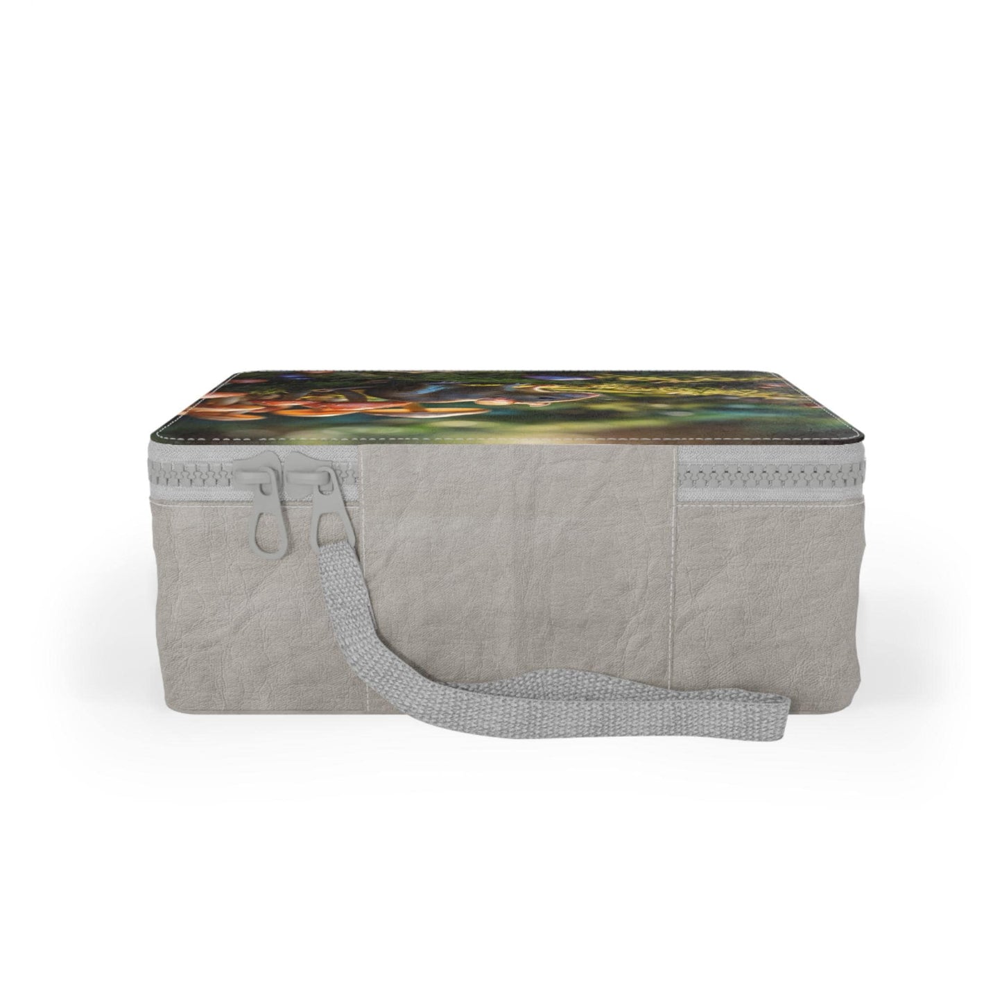 Enchanted Forest Mushrooms Mouse Paper Lunch Box: Reusable Food Storage