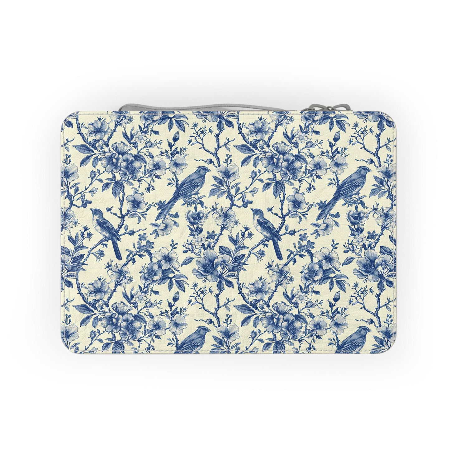 Reusable Toile de Jouy Paper Lunch Box: Eco-Friendly Food Storage