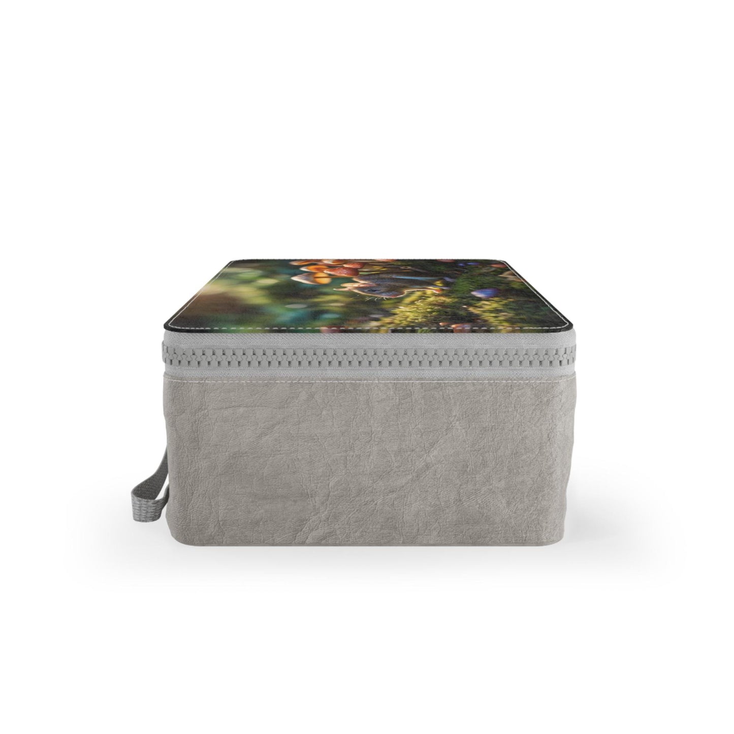 Enchanted Forest Mushrooms Mouse Paper Lunch Box: Reusable Food Storage