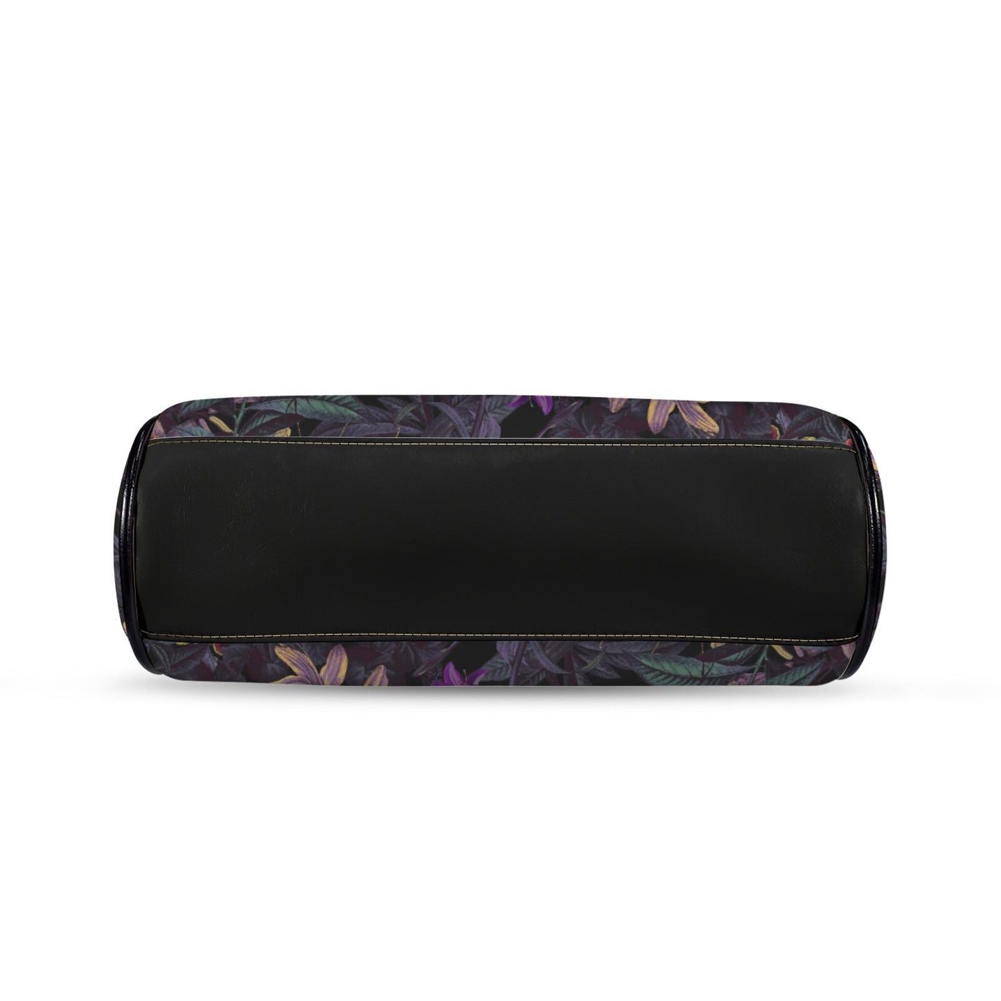 Dark Academia Moody Floral Vintage Kisslock Bag - Victorian Gothic Crossbody